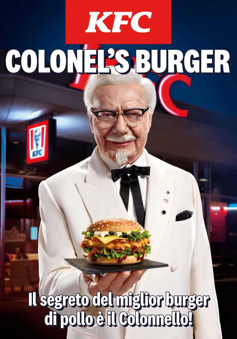 THE BEST FRIED CHICKEN BURGER? IT HAS THE COLONEL’S SIGNATURE!