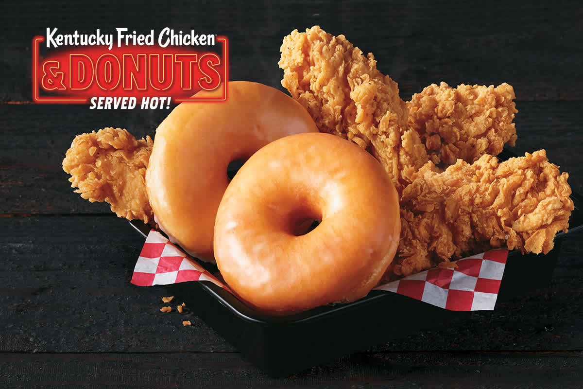 KFC US IS TESTING HOT AND FRESH CHICKEN & DONUTS IN NORFOLK/RICHMOND, VA , AND PITTSBURGH MARKETS