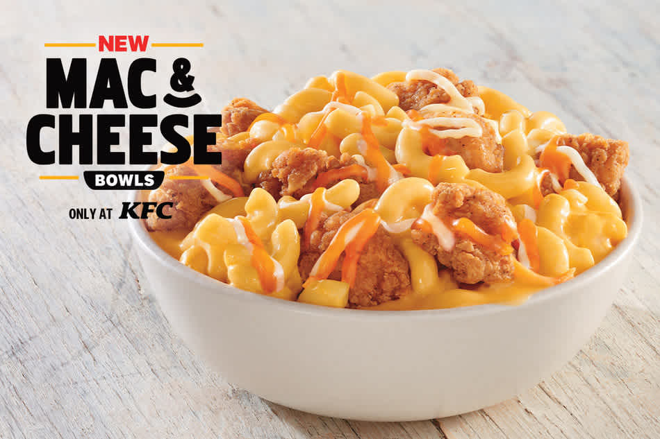 KFC US INTRODUCES MAC & CHEESE BOWLS: THE FAN-FAVORITE SIDE DISH IS NOW A MAIN MEAL