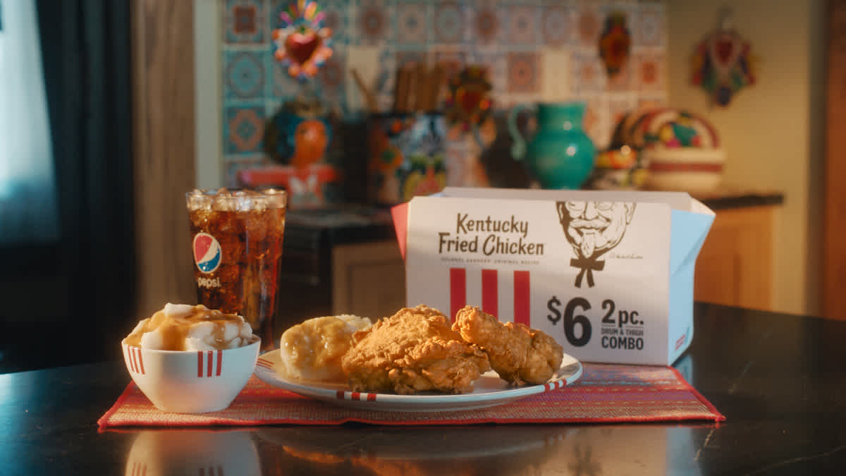KFC 6 2PC Combo Meal