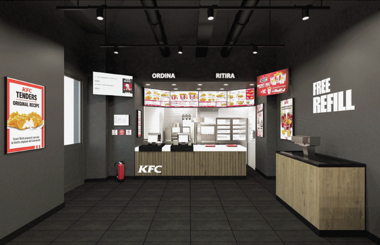 KFC - KENTUCKY FRIED CHICKEN ARRIVES IN THE HEART OF CATANIA IN THE VERY CENTRAL PIAZZA SPIRITO SANTO