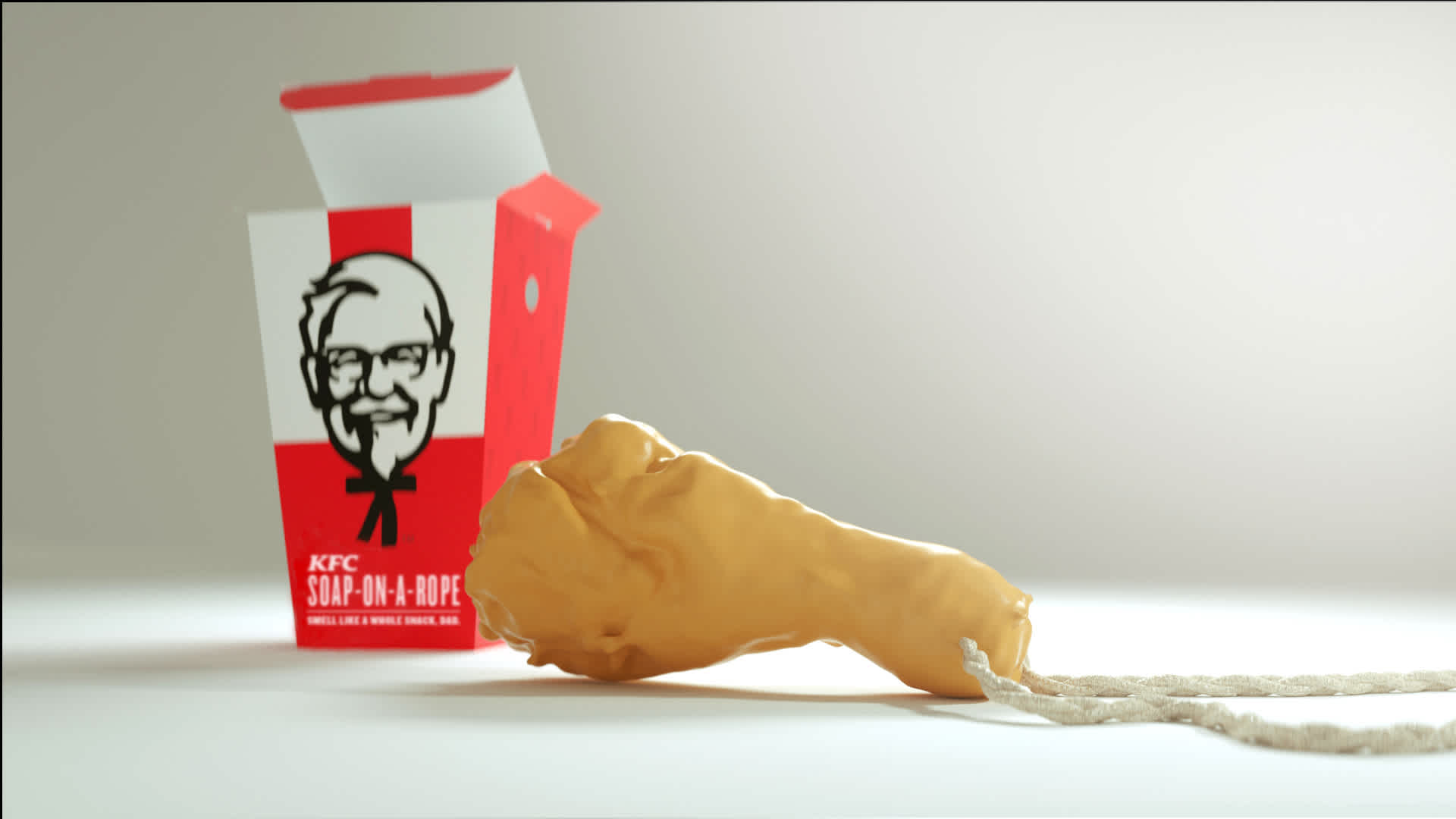 KFC Soap on a Rope