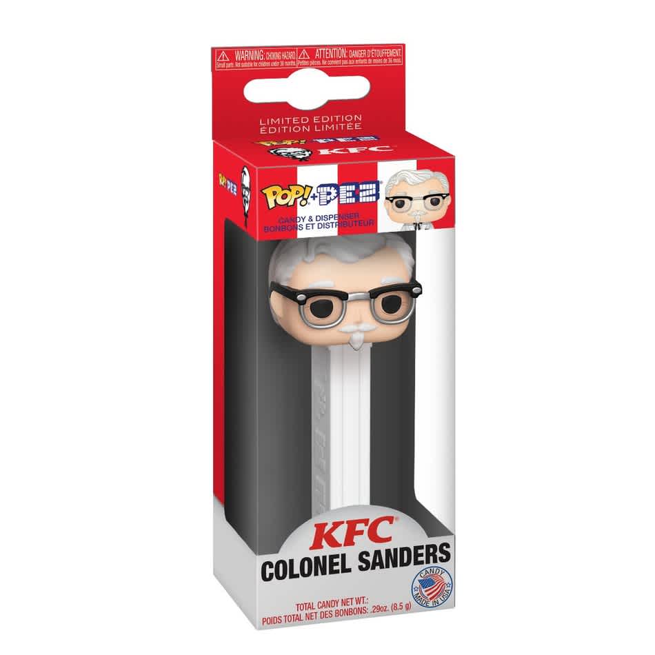 KFC DISPENSES SWEET TREAT WITH NEW LIMITED-EDITION COLONEL SANDERS POP! PEZ ALONGSIDE FUNKO