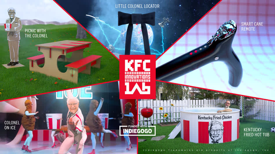 KFC U.S. LAUNCHES NEW CROWDFUNDING CAMPAIGN TO TURN THEIR CRAZIEST MARKETING IDEAS INTO A REALITY
