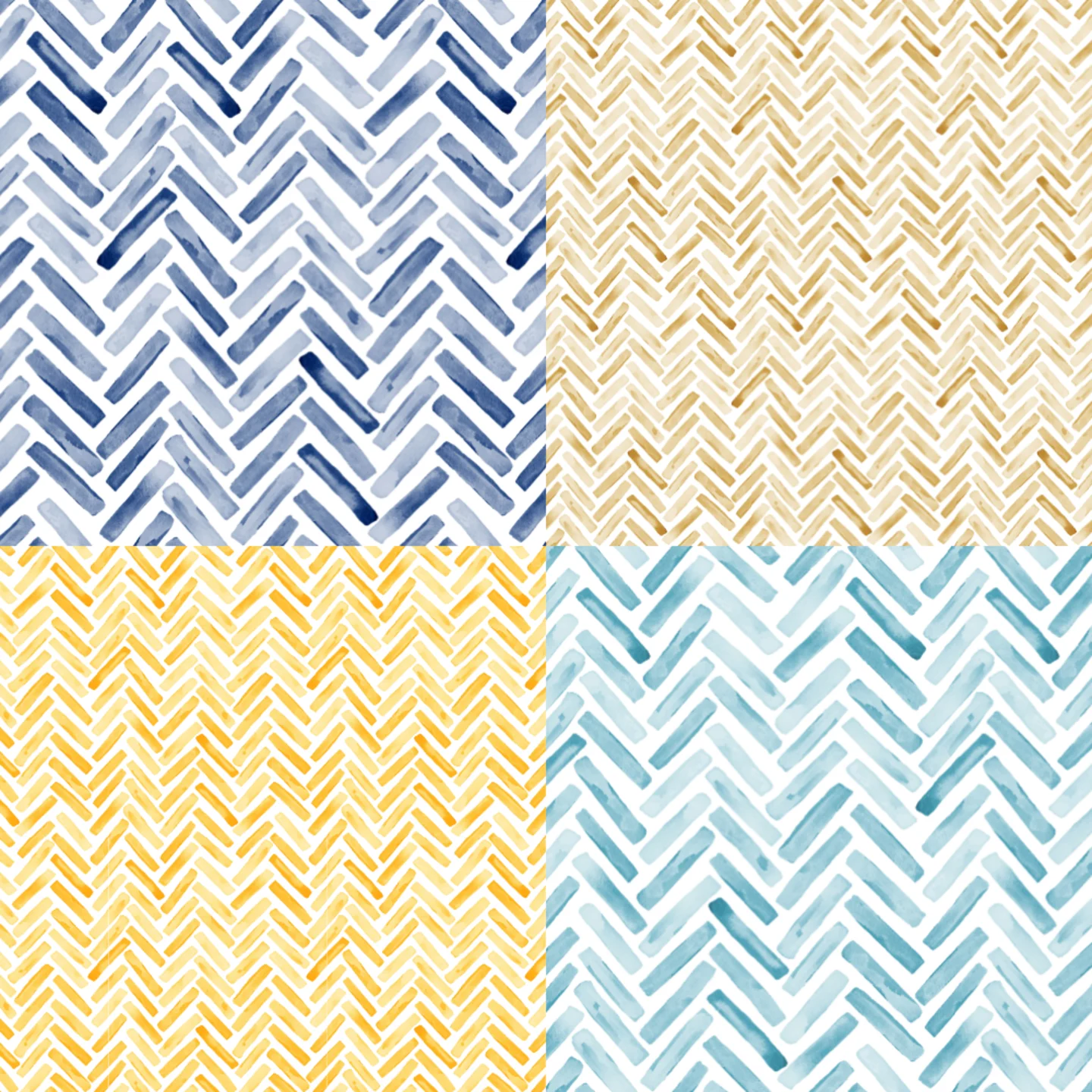 A grid of 4 classic designs by erin__kendal
