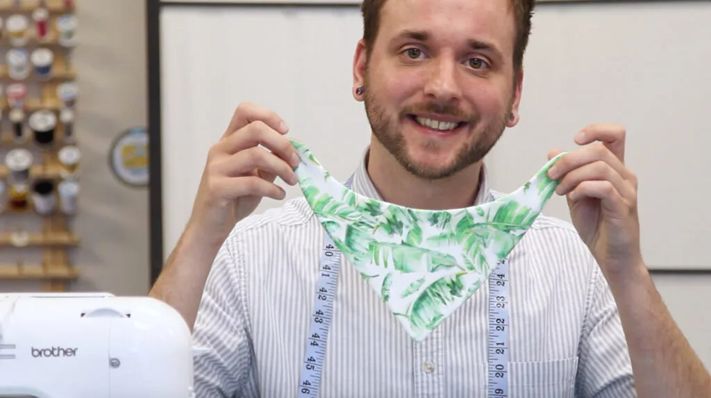 Your bandana should now look something like this!