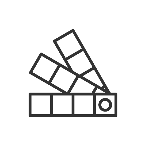 Icon of 3 color samples
