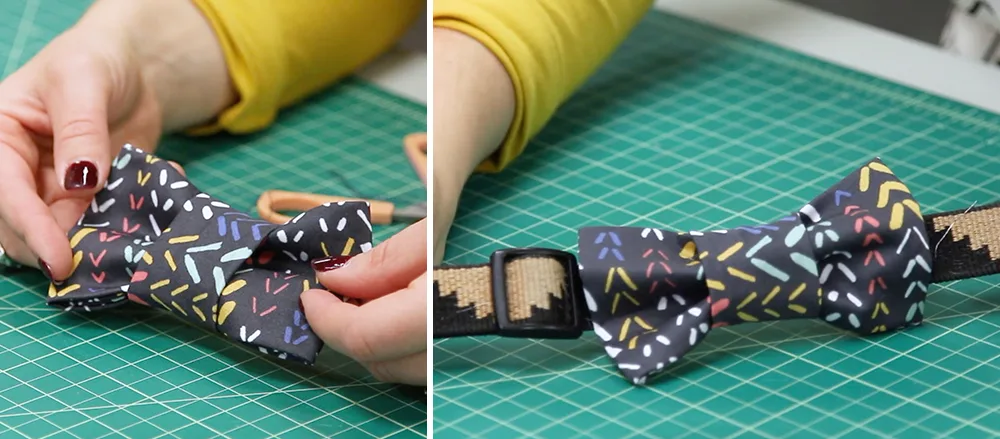 How to Sew a Bow Tie for Your Dog | Spoonflower Blog 