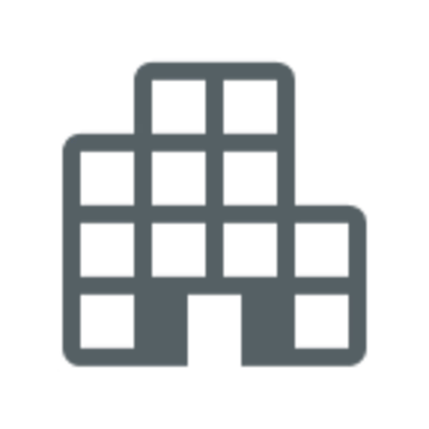 Icon of a commercial building.