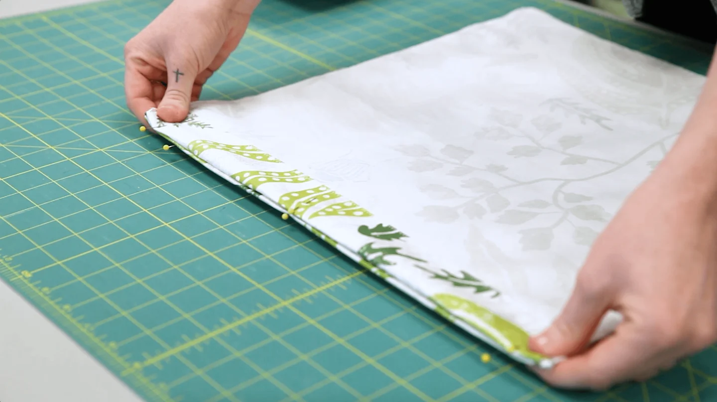 DIY Drawstring Backpack - hem | Spoonflower Blog