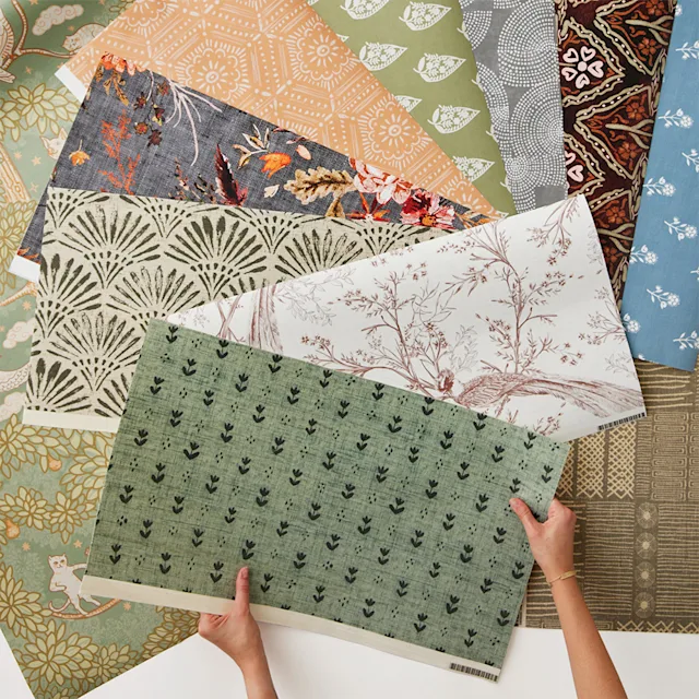 Spoonflower x House Beautiful Whole Home: Curated Designer Wallpaper ...