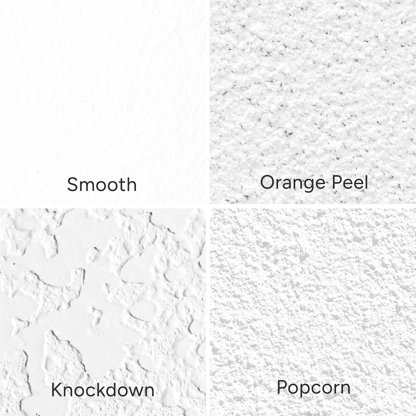 Four wall types.