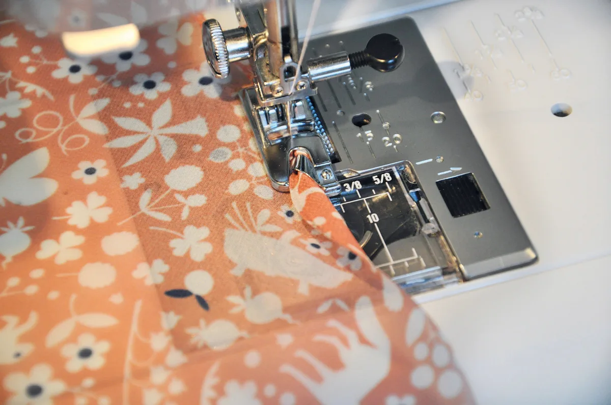 use a rolled hem foot 