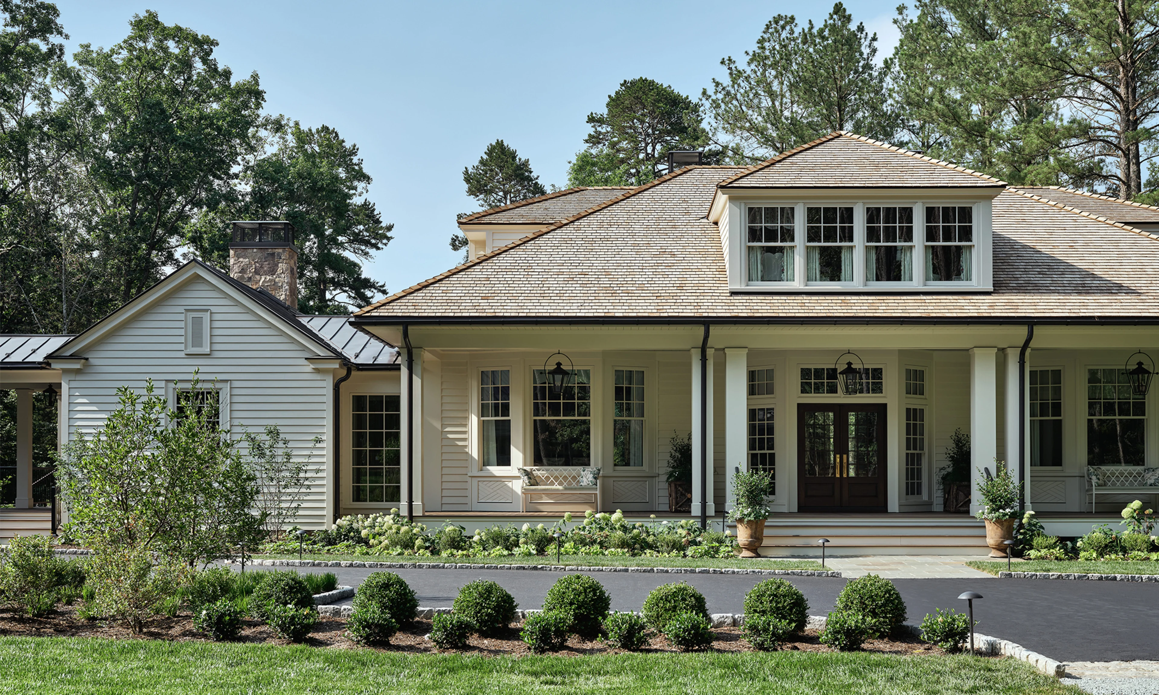 Exterior of the 2025 Southern Living idea house.