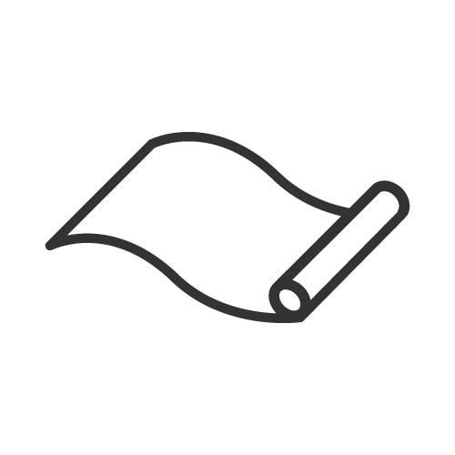 Icon of a yard of fabric