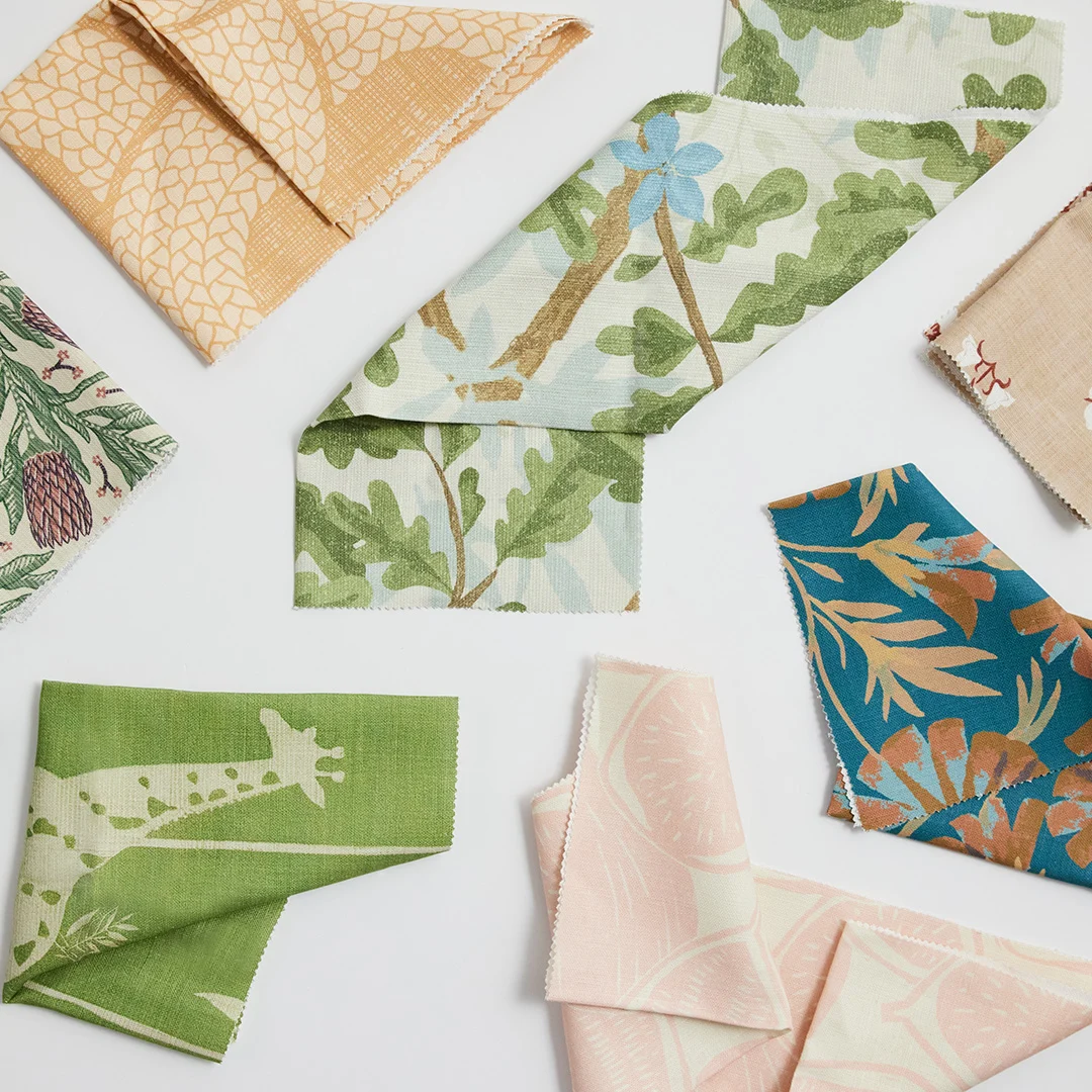 Fabric fat quarters.