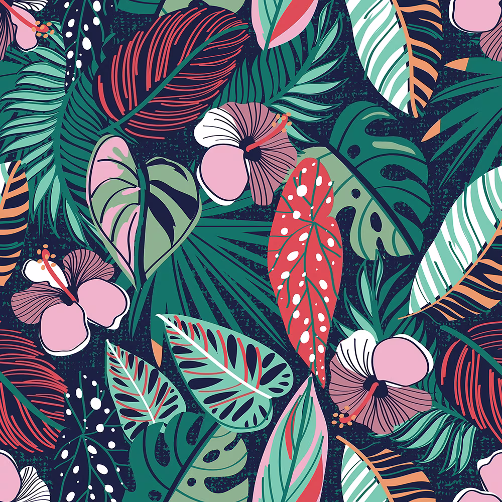 A bright tropical design from selmacardoso