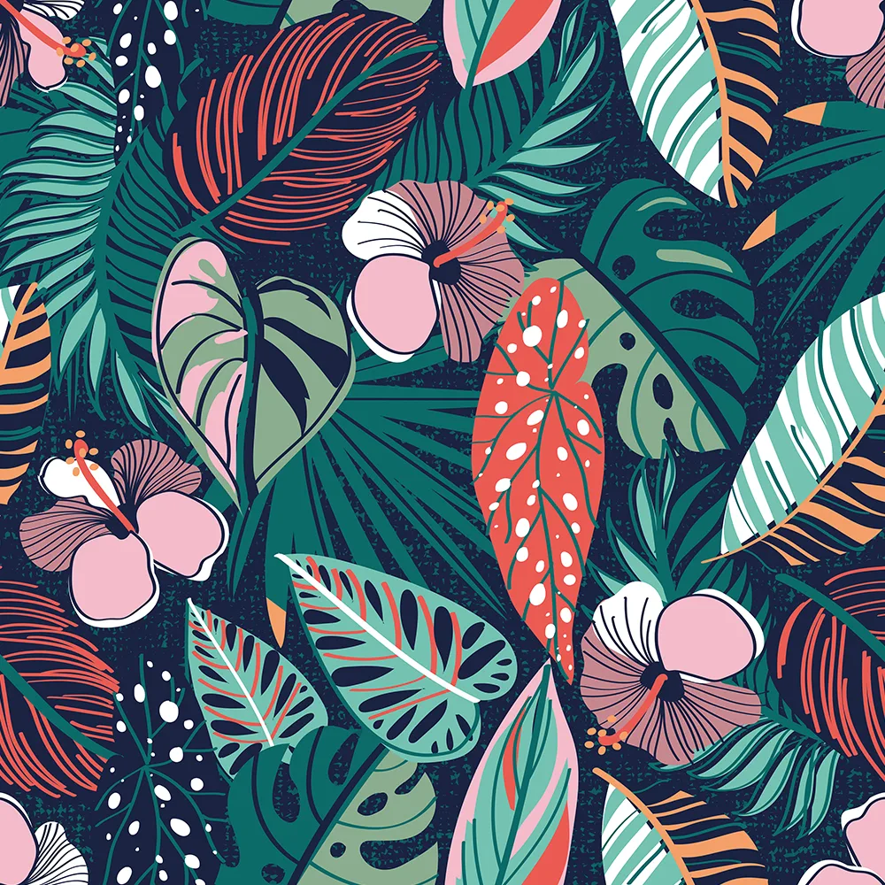 A bright tropical design from selmacardoso
