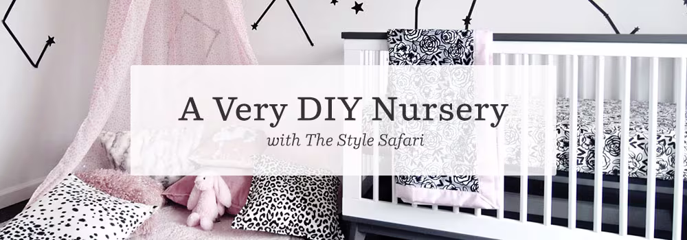A very DIY nursery with The Style Safari | Spoonflower Blog