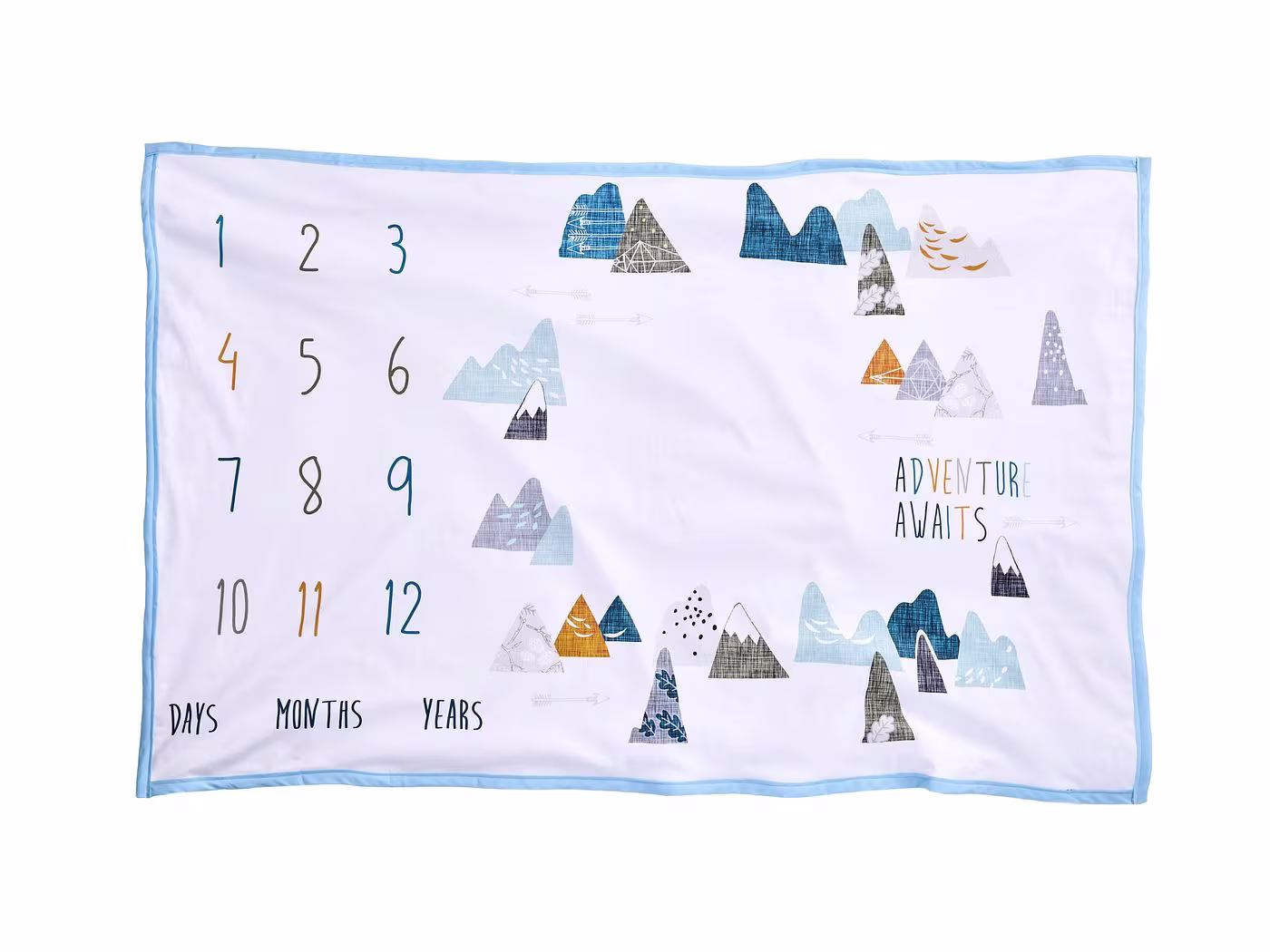 A DIY Adventure Awaits Growth Blanket