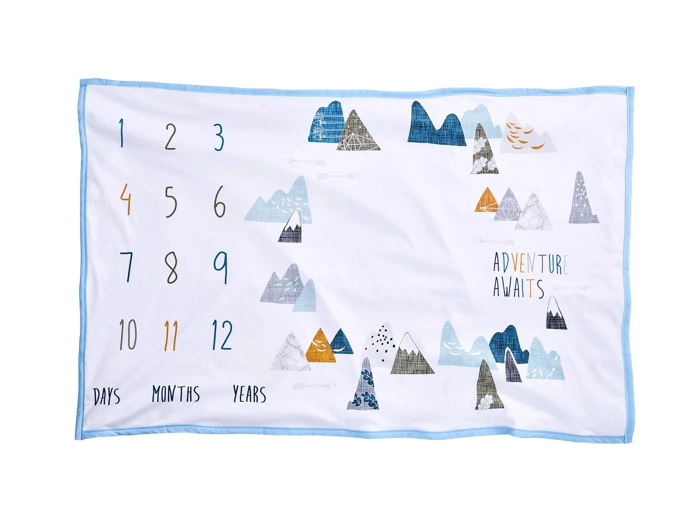A DIY Adventure Awaits Growth Blanket