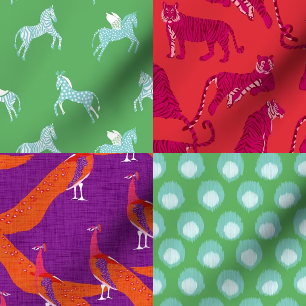 Tropadelic quilt collection