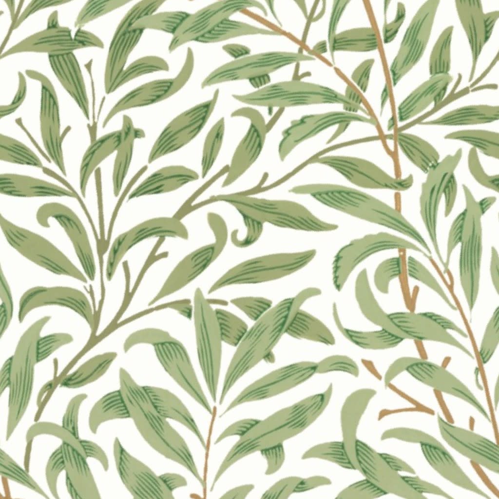 Calming Fern Forest Fabric by hnldesigns