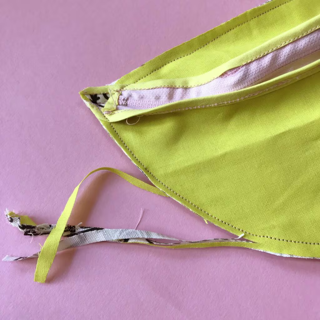 Stitch the bum bag pieces together | Spoonflower Blog
