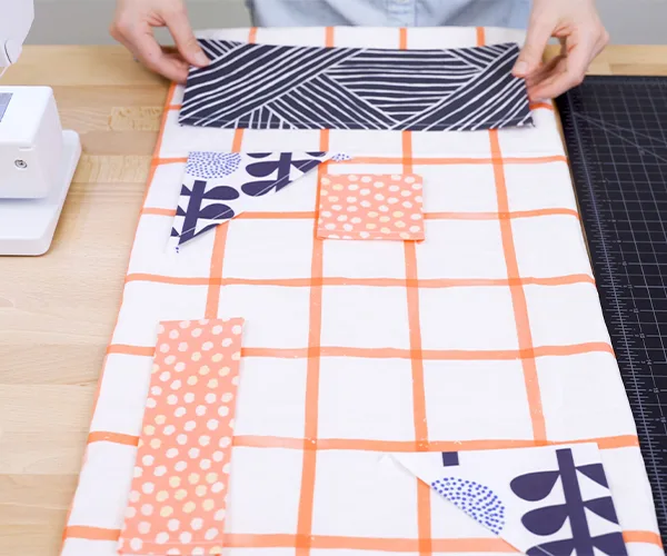Craft-organizer-adding-pockets-to-fabric