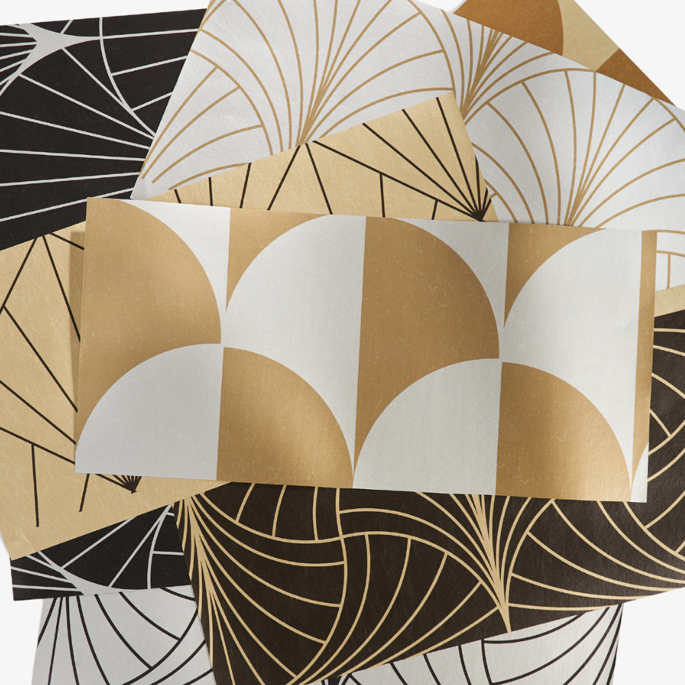 Anvil studios designs on metallic wallpaper