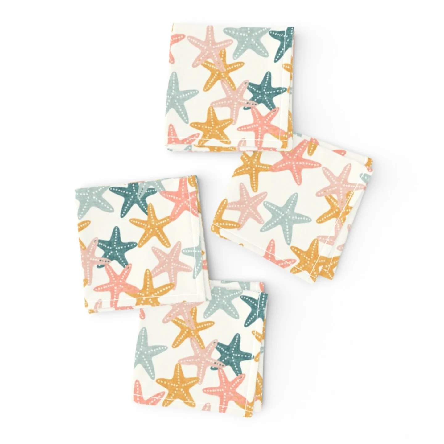 Starfish cocktail napkins