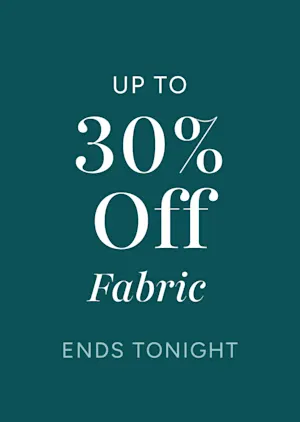 Up to 30% Off Fabric Ends Tonight