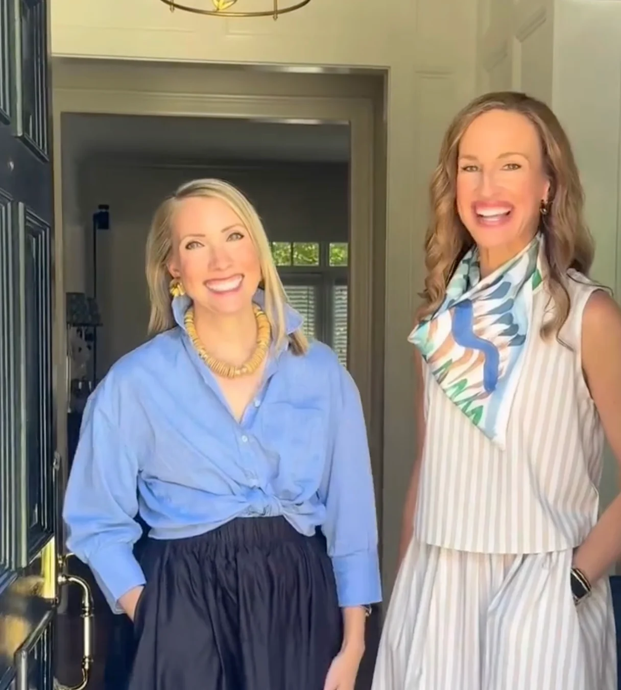 Courtney Mellott and Meredith Saleh collaboration with Spoonflower
