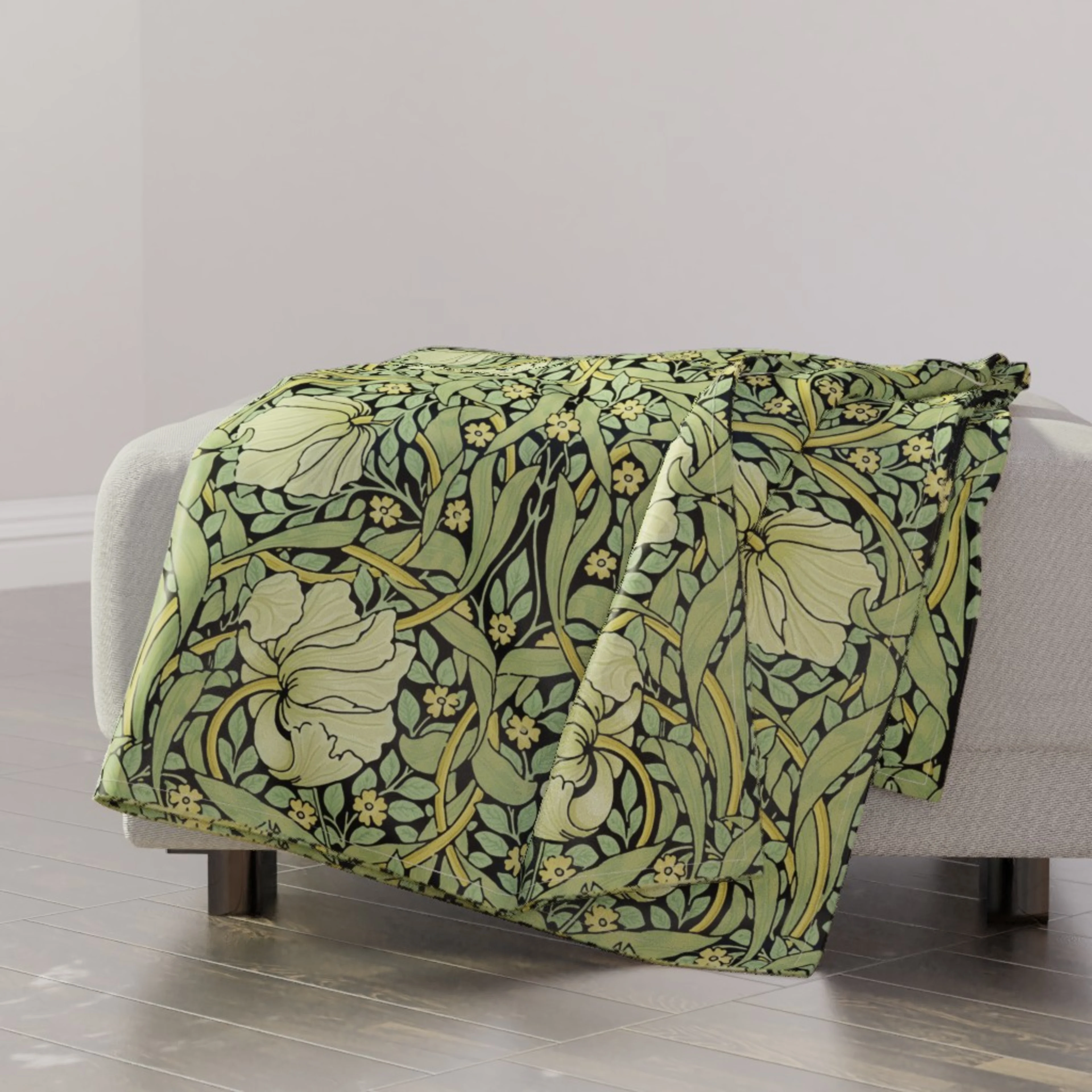 William Morris Throw Blanket