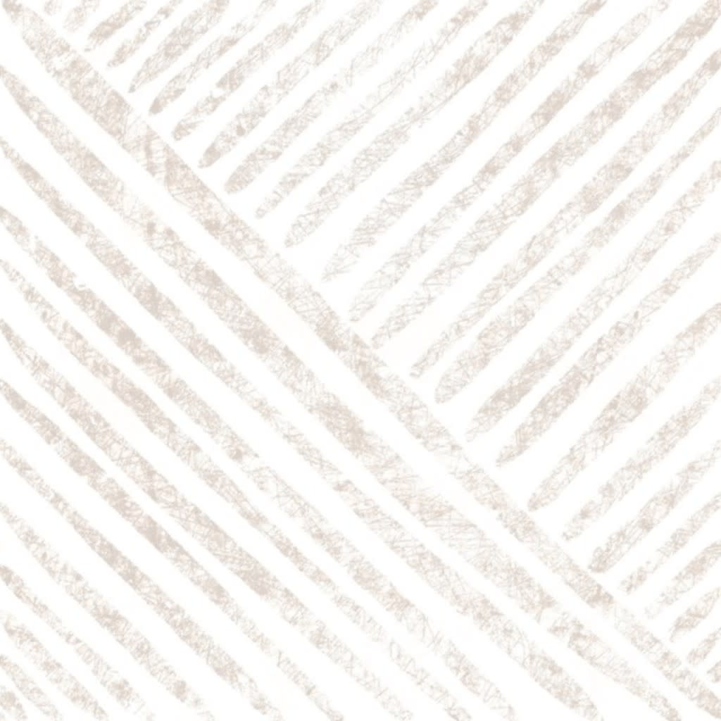 Minimalistic stripy Squares in Distressed Beige texture on white wallpaper by katevasilchenko.