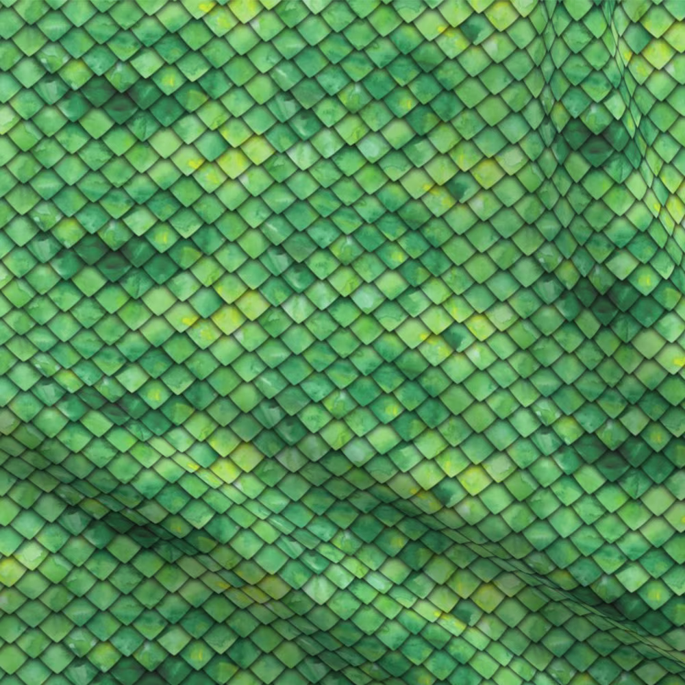 Green dragon scales