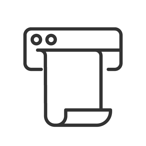 Icon of a printer