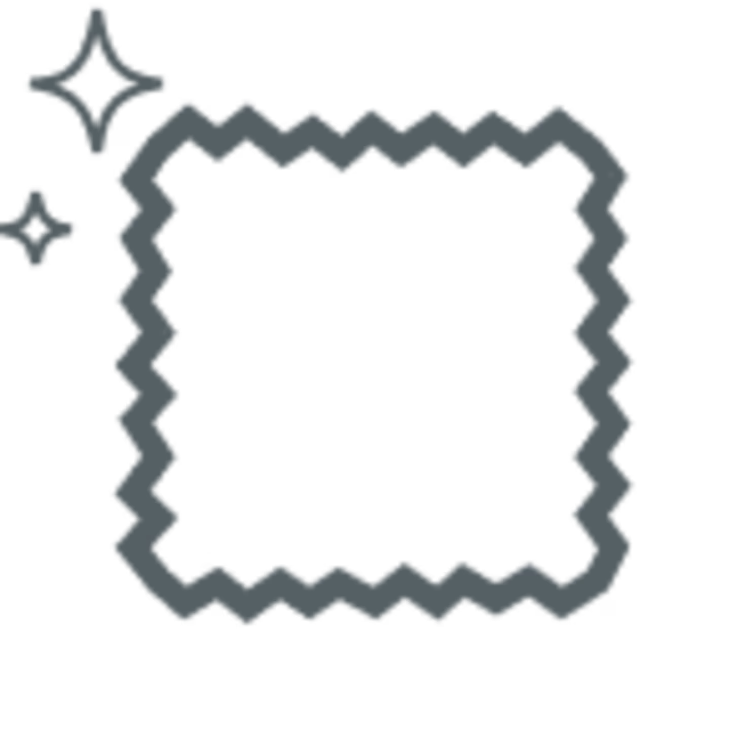 Luxe finish icon
