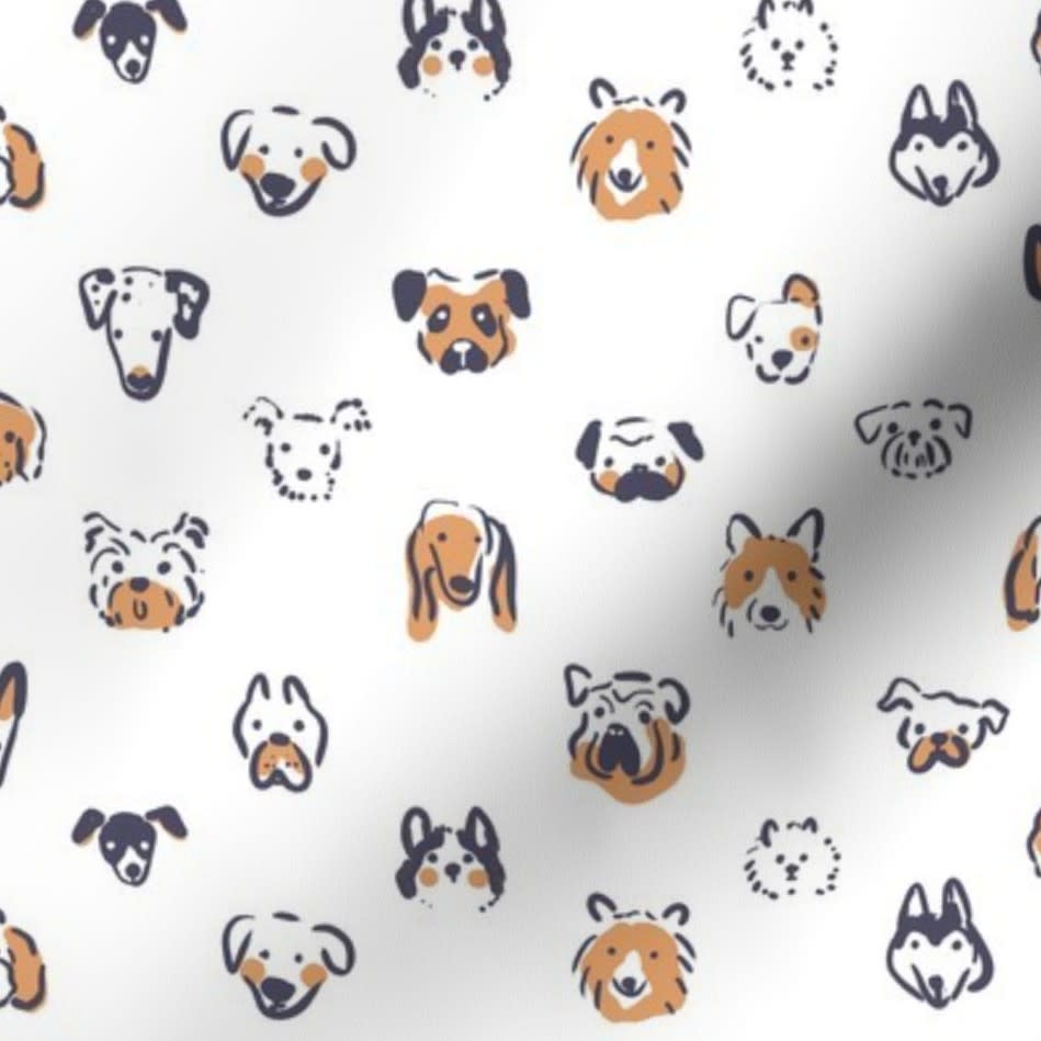 Canine Collection Fabric by cambrasine