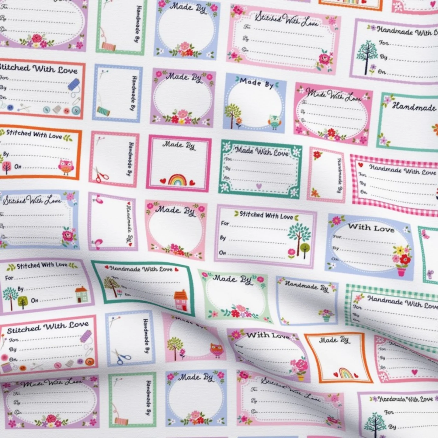 quilting label fabric