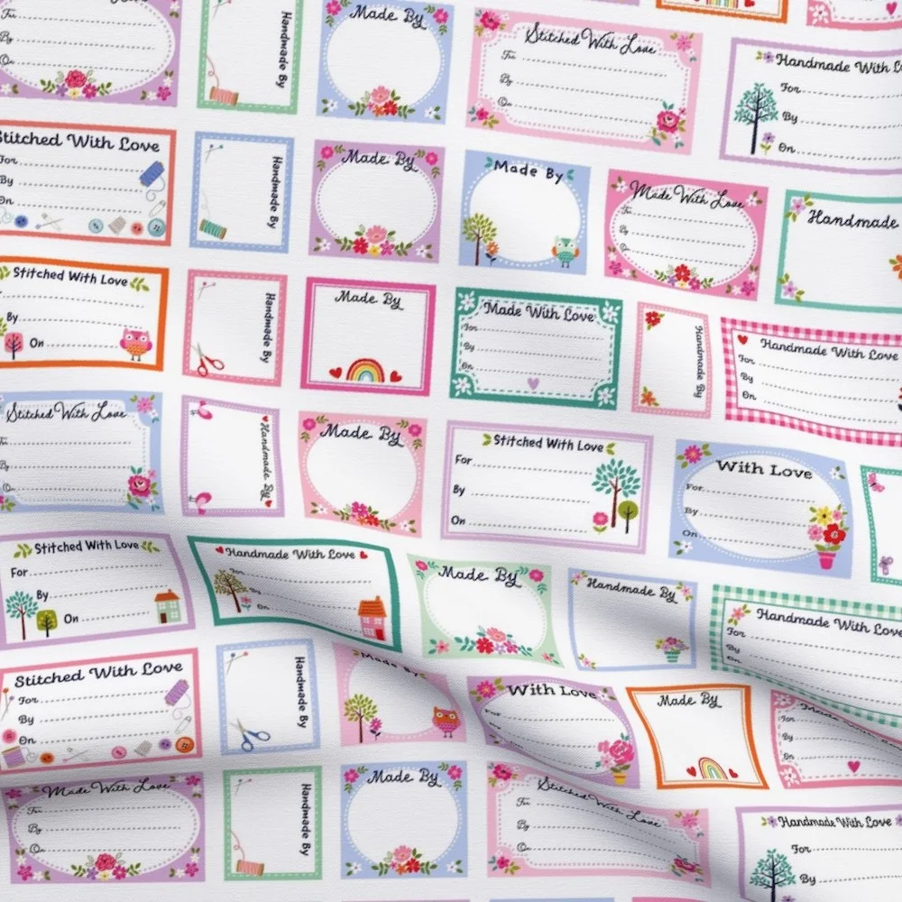 quilting label fabric