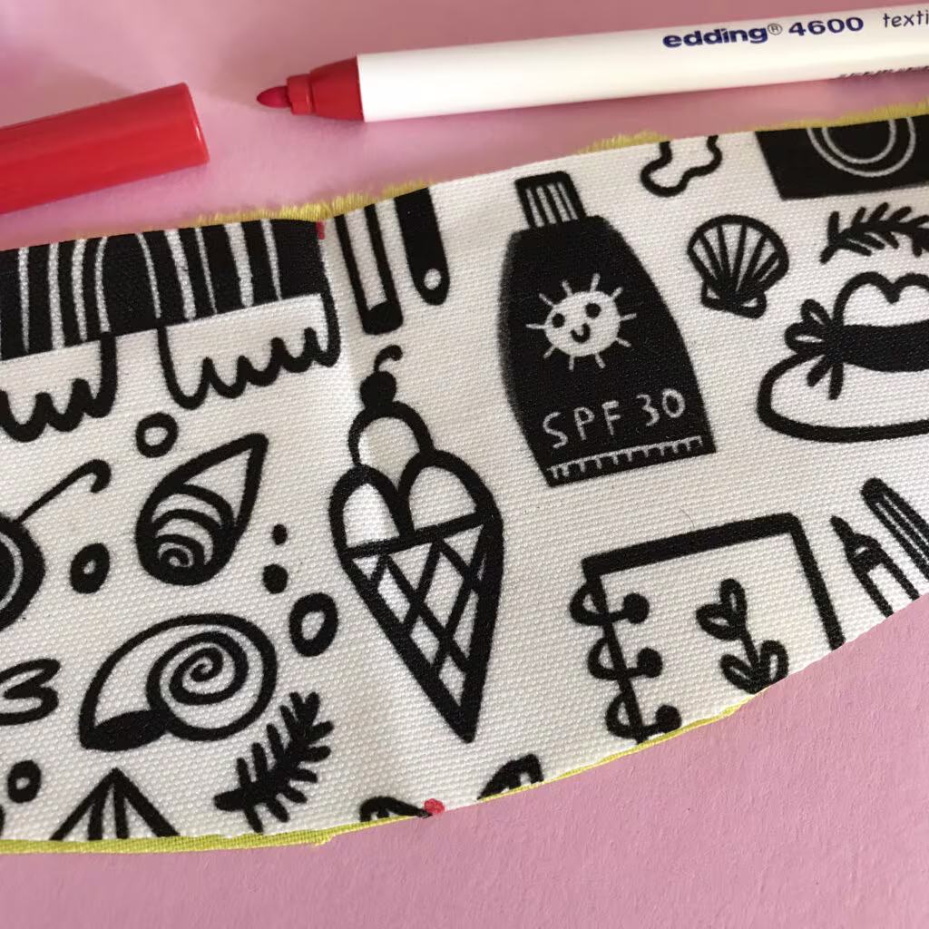 DIY fanny pack pattern piece | Spoonflower Blog