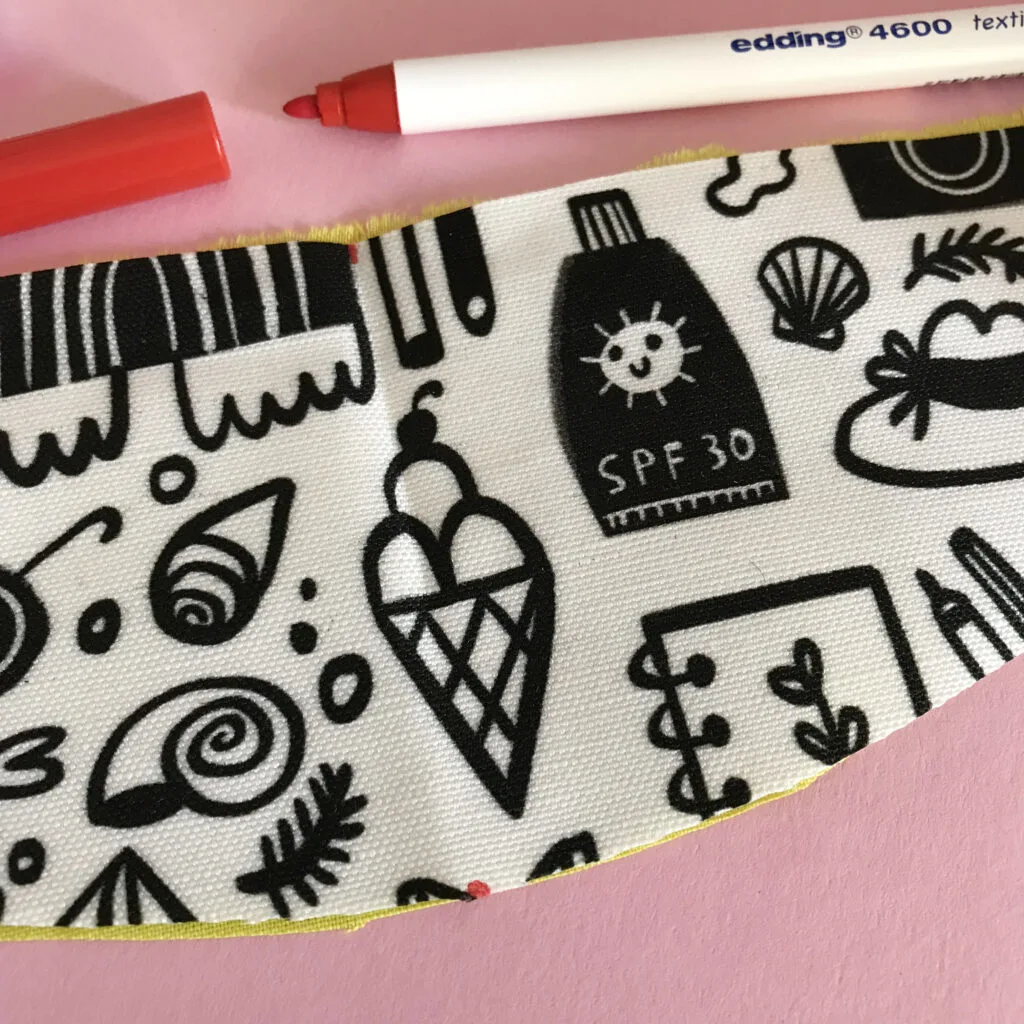 DIY fanny pack pattern piece | Spoonflower Blog 