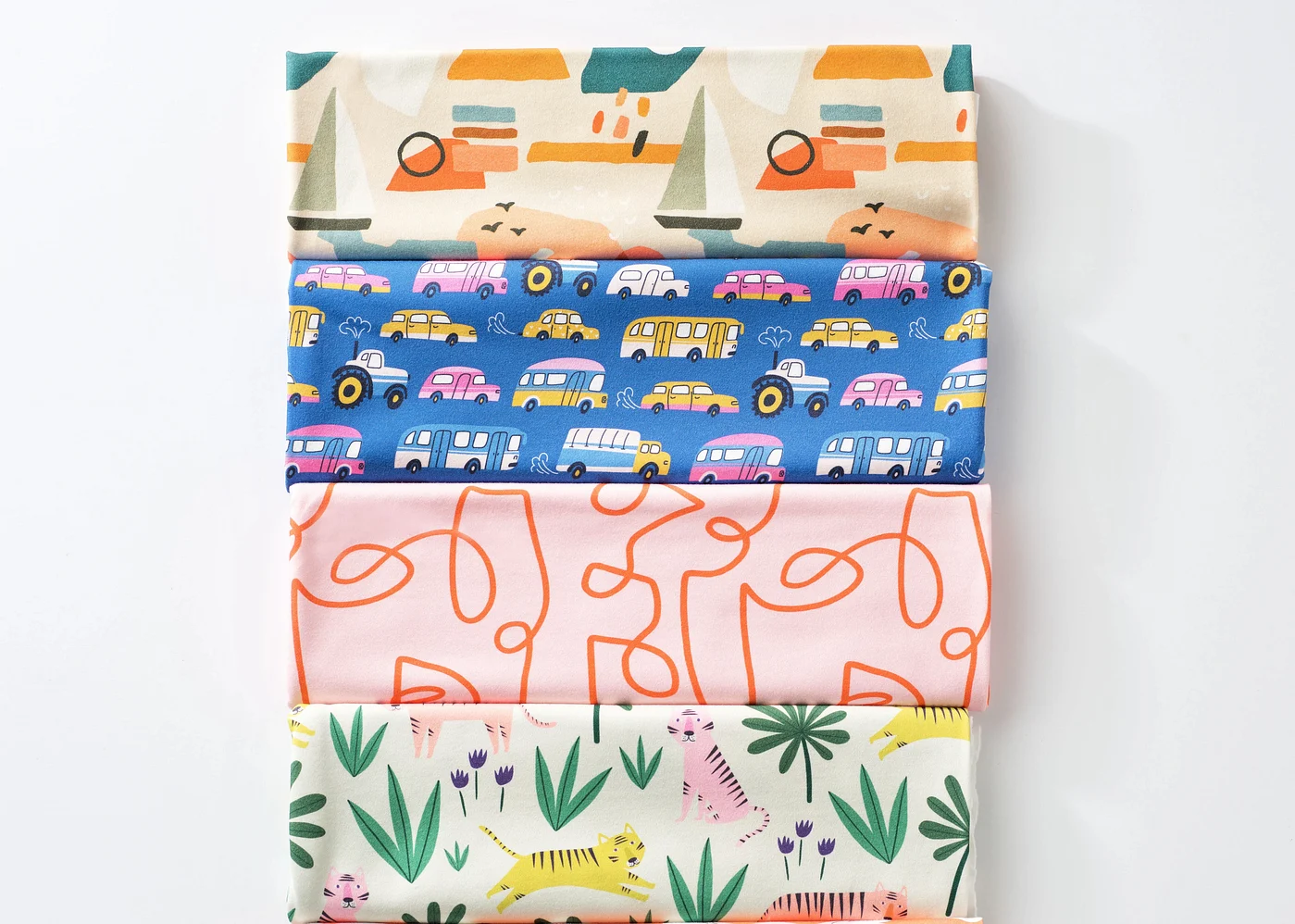 Whimsical bright kids' designs