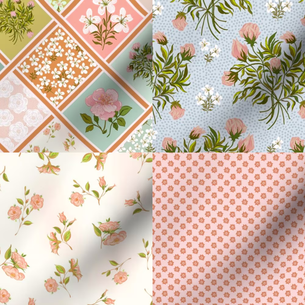 Nostalgic floral collection