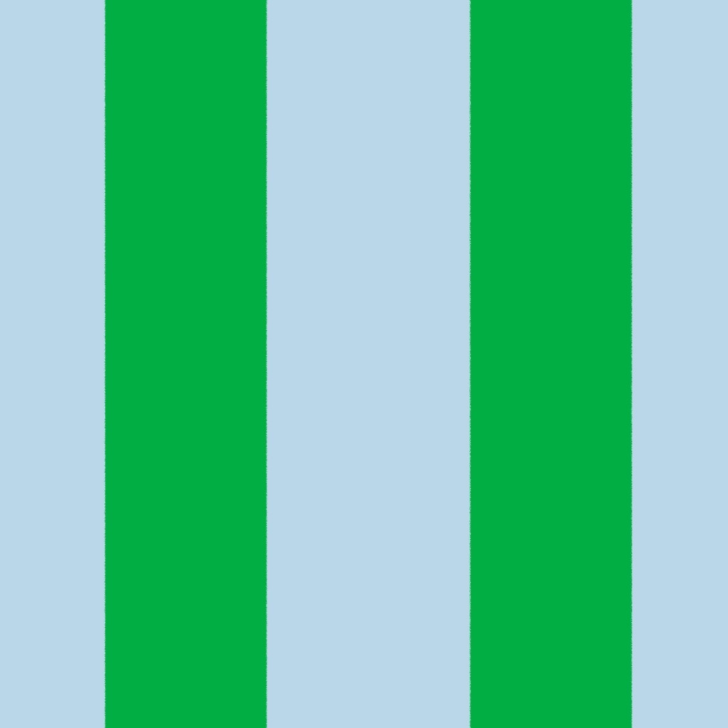 Blue and Green Stripe