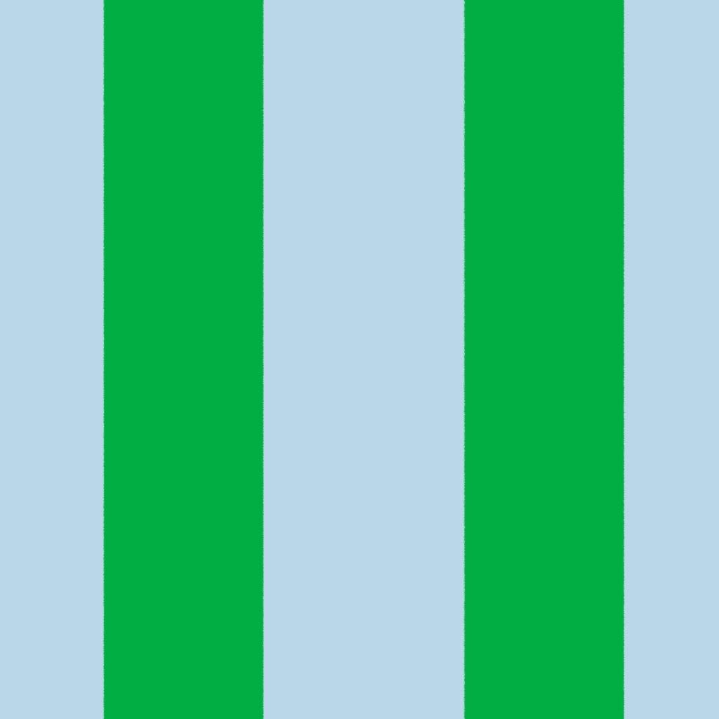 Blue and Green Stripe