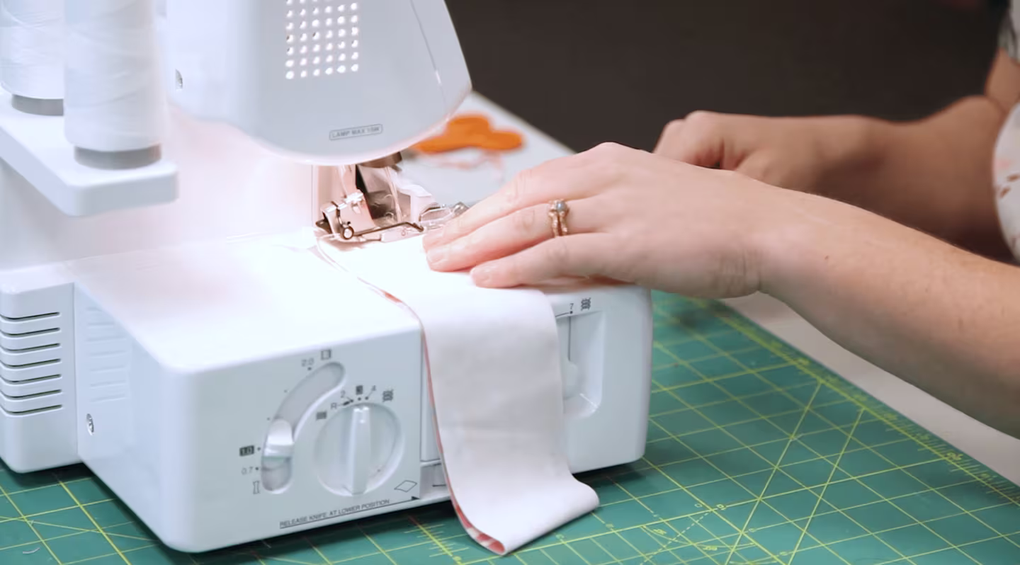 The Essential Toddler Tee - prepare the neckband | Spoonflower Blog