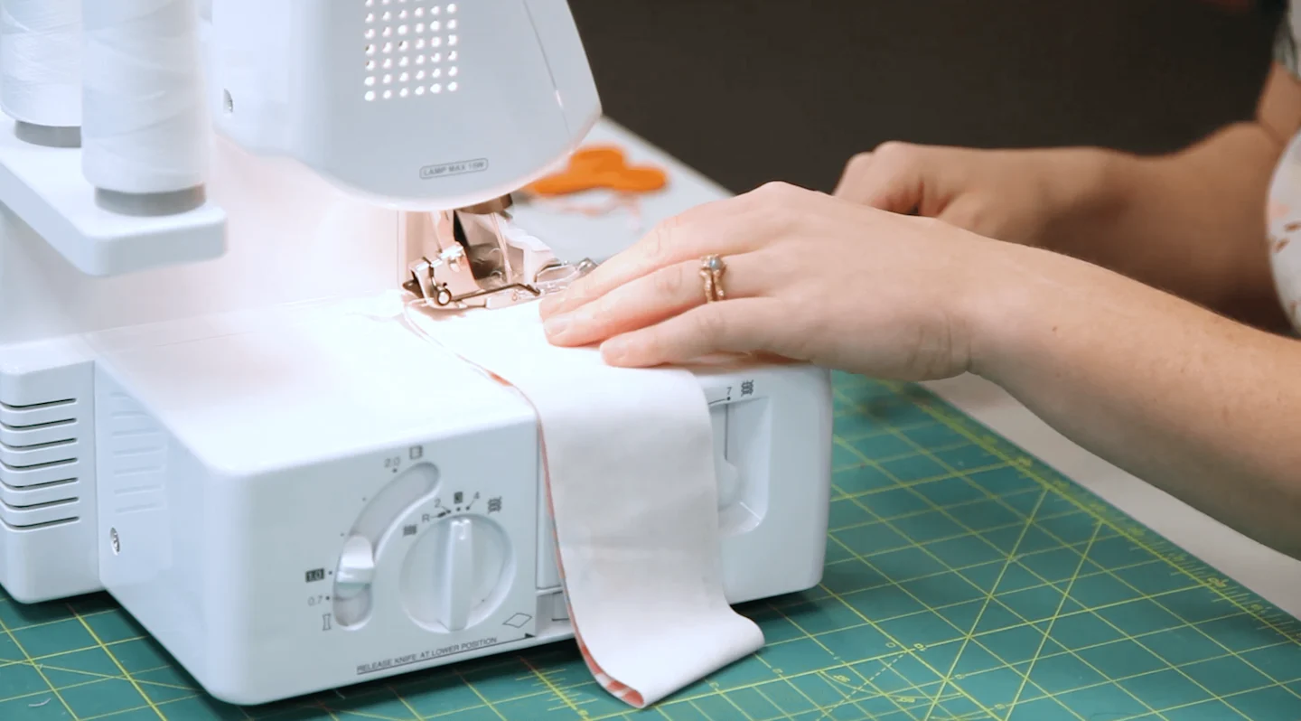 The Essential Toddler Tee - prepare the neckband | Spoonflower Blog 