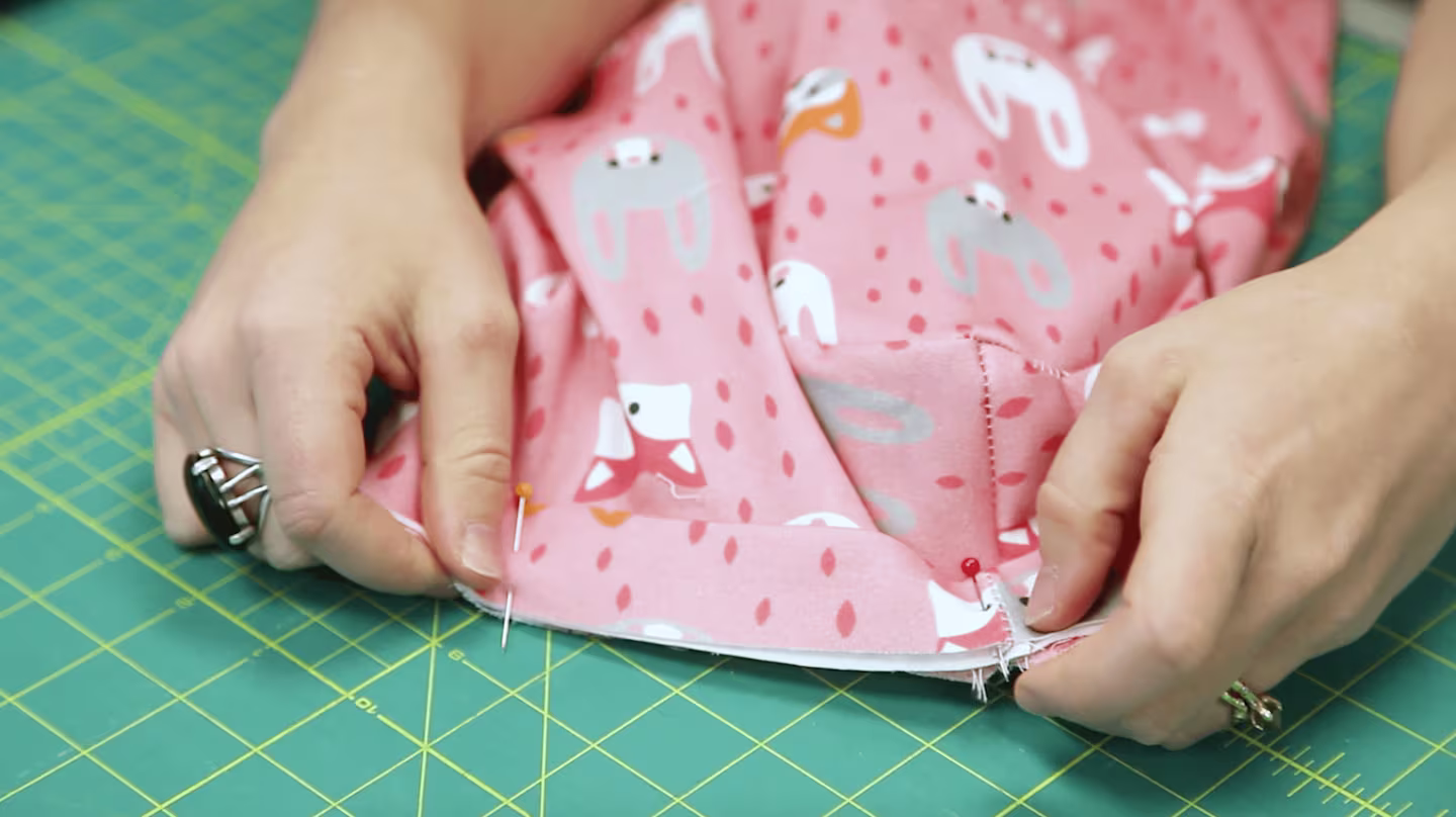 The Essential Toddler Tee - attach the neckband | Spoonflower Blog